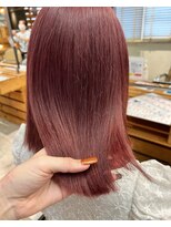 メロウマン(mellowman) ピンクカラー20代30代40代ハイライトブリーチダブルカラー立川