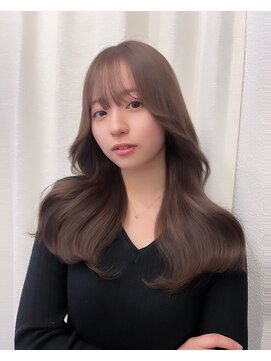 ボタン テンジン(VOTAN tenjin) 【杉本大地】韓国ヘア/ブラウンベージュ/シースルーバング/天神