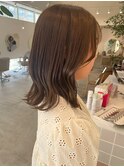 小顔ナチュラルレイヤーミディアム