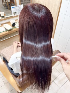 プラグ バイ ネオリーブ(plug by neolive) 前髪×髪質改善[髪質改善/縮毛矯正/韓国]J