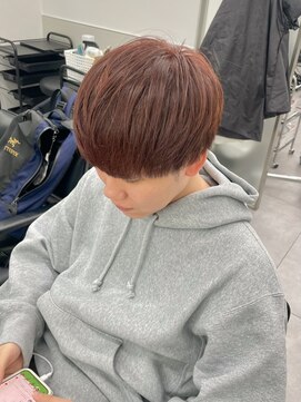 ゴウトゥデイシェアサロン 町田店(GO TODAY SHAiRE SALON) ブリーチ無しレッドカラー♪