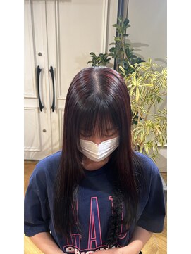 ヤテ(yate') ツヤツヤボルドーカラー