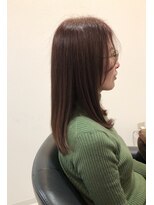 ドゥ スタイル 三国ヶ丘店(Duex Style)&nbsp;髪質改善トリートメント×白髪ぼかしイルミナ×艶やかロングヘア