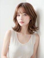 レリーアンテ 大阪梅田(Rely ante) ホワイトグレージュ/デジタルパーマ/チェリーブラウン/西梅田