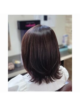 ルーミールーム(RoomieRoom) 艶カラー/暗髪黒髪/トリートメント/髪質改善/ツヤ髪ロング/50代