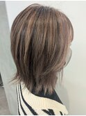 白髪ぼかし/髪質改善カラー/ラベンダー