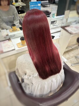 アドレバイハピネス(ADORE by happiness) 髪質改善つる艶カラーダブルカラー