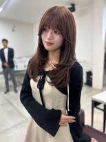 リッカ(LICCA) 【LICCA古賀愛】レイヤー/チョコレートカラー/天神/天神韓国ヘア