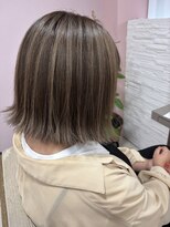 フィガロ デュデュ 新石切店(Figaro DOU DOU) #白髪をぼかすハイライト#白髪ぼかしハイライト#白髪染め