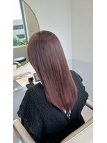 エレノア 枚方(Eleanor)&nbsp;くすみピンク/ブリーチありカラー/ダブルカラー/ケアブリーチ