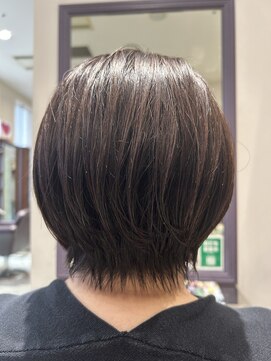 シャンプーボーイ セントラル 博多(SHAMPOO BOY central) ハンサムショート/ショートボブ/切りっぱなし/博多駅