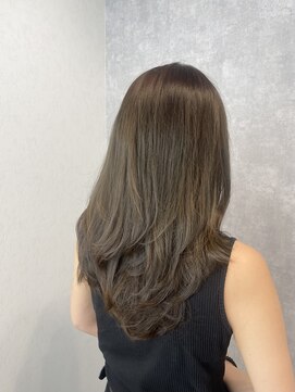 シエル 立川店(CIEL) オリーブベージュ×くすみカラー【CIEL×maki】