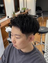 ザデイトウキョウ 表参道 青山(THE DAY TOKYO)&nbsp;アップバング/メンズカット/大人メンズ/刈り上げショート