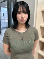 イロウ 天神大名店(IROW) 外ハネヘア 顔周りカット 髪質改善トリートメント 20代 艶髪