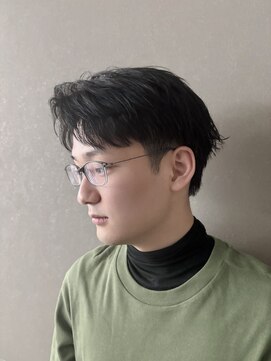 シエル バイ ケンジ 登戸 生田(CIEL by KENJE) センターパートジェントルショート秋冬トレンドヘア