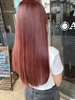 ヘアーデザイン アズール(Hair Design Azur)&nbsp;【Azur　秋冬カラー】 ピンク×コーラルベージュ