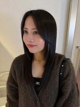 アム(amu) 髪質改善ストレート/水素トリートメント/レイヤーカット