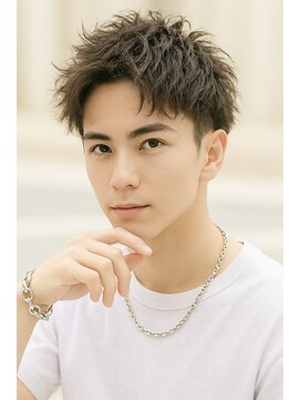 LoRE hair coordinate 四条烏丸店　メンズカット/メンズパーマ/メンズカラー/眉カット 《LoRE》ビジネスマン/メンズパーマ/眉カット/学割U24