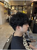 スパイキーショート/バーバー/人形町/フェードカット/H