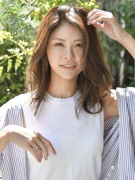 ロアー ヘアー マチルダ 千葉店(RAWR hair MATILDA) 【RAWR】ミディアムヘア/グレージュカラー