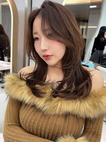 ロンドルピナス 小倉(Lond Lupinus)&nbsp;ミディアムレイヤーカット/似合わせカット/大人ガーリー/20代