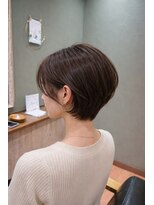 ヘアーディープ(hair deep)&nbsp;ハンサムショート×ブリックブラウン