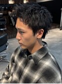 刈り上げなしスパイキーショートルーズショートピンパーマ船橋駅