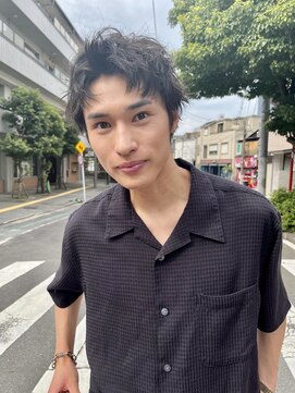 キュー(Cue_) マッシュショートパーマ簡単スタイリング骨格矯正カット