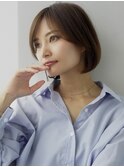 立川 似合わせカット ショートカット ショートボブ ベージュ