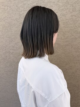 ビファインべクス(Befine becs) 【ブリーチあり】ベージュグラデーションカラー