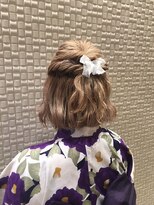 【新宿Neolive】ヘアセット/アレンジ/編みこみ/浴衣