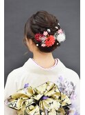 成人式 髪型/メイク/振袖/着付け【BELL桜新町/用賀】