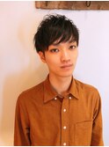 ナチュラルな束感マッシュ