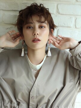 エムスラッシュ たまプラーザ(M.SLASH) 大人かわいい/ショートパーマ/韓国マッシュ/たまプラーザz2