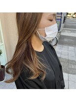 アルマヘアー(Alma hair by murasaki)&nbsp;◎たっぷりハイライトのベージュカラー◎