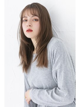 アジールヘア 所沢プロペ通り店(agir hair) ロング髪質改善ケアカラーブラウンベージュ10代20代30代