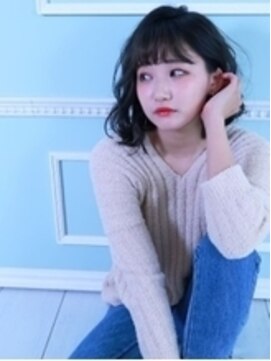 ヘアリゾートエーアイ 浅草店(hair resort Ai) ラフウェーブボブ
