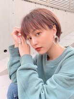 サンド 表参道(sand)&nbsp;伸ばしかけも可愛いぱつっとショート