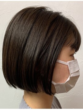 ノクターン 池袋(NOCTURNE) 池袋ショート/丸く切るボブ/池袋美容室/髪質改善カラー