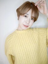 シュシュ(shushu)&nbsp;明るめオレベショートマッシュ【有海一生】/髪質改善
