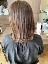 ヘアーブランドジン パルト(HAIR BRAND Jin Palt)&nbsp;パツっとライン　やわらかベージュ