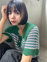 ロゼ 新大宮(ROSE)&nbsp;【ROSE】インナーカラー＿ダブルカラー＿アウターカラー＿ボブ