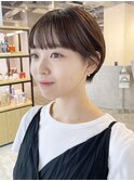 マッシュショート_マチルダボブピンクベージュ_29347