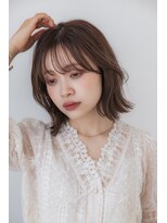 ラエティティア ロコ 刈谷店(Laetitia loco)&nbsp;ナチュラル切りっぱなしボブ☆簡単スタイリング