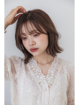 ラエティティア ロコ 刈谷店(Laetitia loco) ナチュラル切りっぱなしボブ☆簡単スタイリング