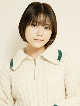 オンク 新宿(onk) 黒髪/グレーベージュ/レイヤーロング/前髪パーマ[新宿駅]