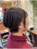 脱ペタンコ髪ショート