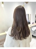 大串◎ベージュ×レイヤーロング