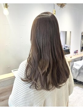 リタ 川崎(rita.) 大串◎ベージュ×レイヤーロング
