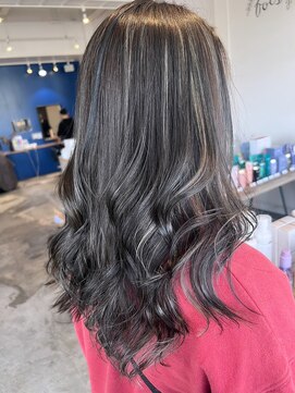 シン(shin) バレイヤージュ/ハイライトカラー/ベージュカラー